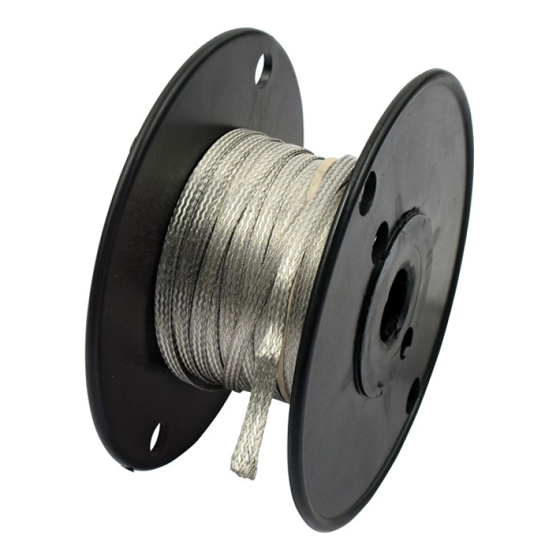 CUSTOM DYNAMICS, 3/16&quot; STAINLESS WIRE LOOM. 100FT. (30.48M) PROTECTIVE 536218
