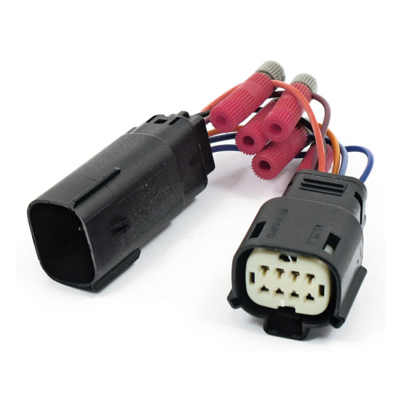 CUSTOM DYNAMICS, POWER TAP WIRING ADAPTER. 8 PIN ADAPTER PLUG & PLAY. 536461