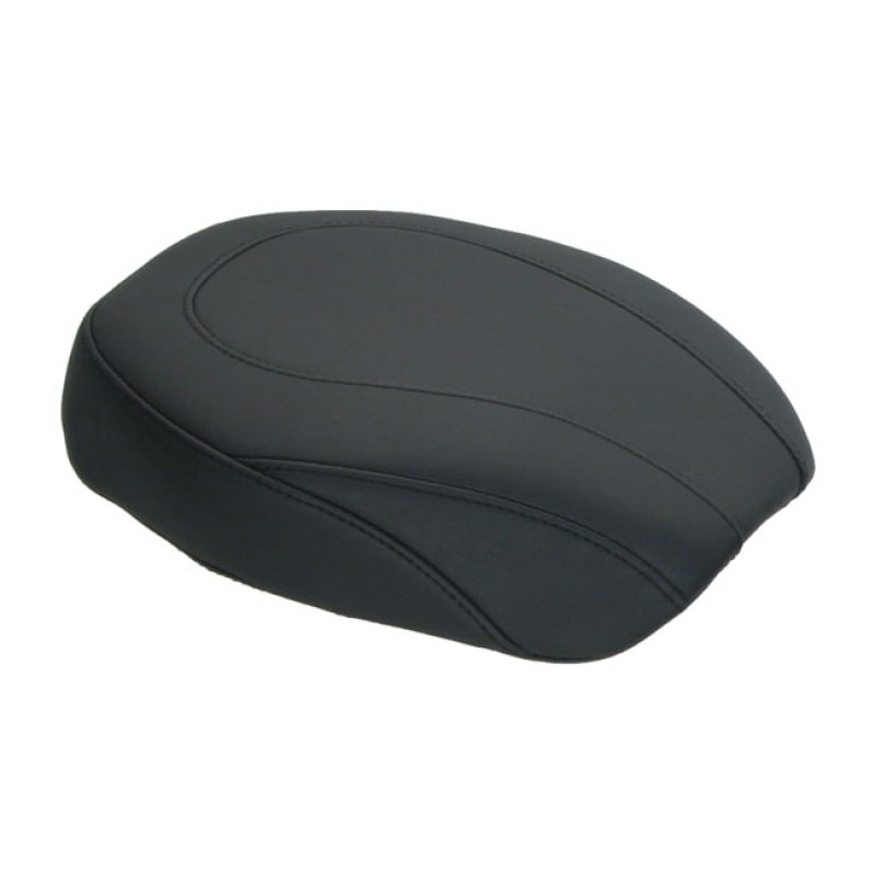MUSTANG, WIDE TRIPPER PASSENGER SEAT BLACK. 10.5&quot; WIDE. STANDARD STYLE 537007