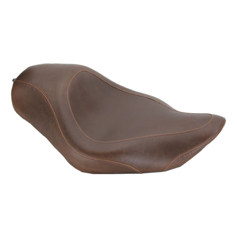 MUSTANG, WIDE TRIPPER SOLO SEAT DISTRESSED BROWN. 12&quot; WIDE. STANDARD S 537042