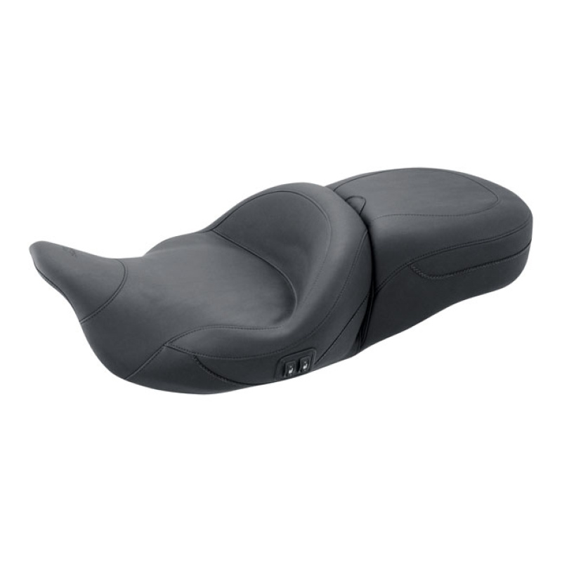 MUSTANG, STANDARD TOURING SEAT. HEATED BLACK. FRONT WIDTH 15&quot;, REAR WI 537060