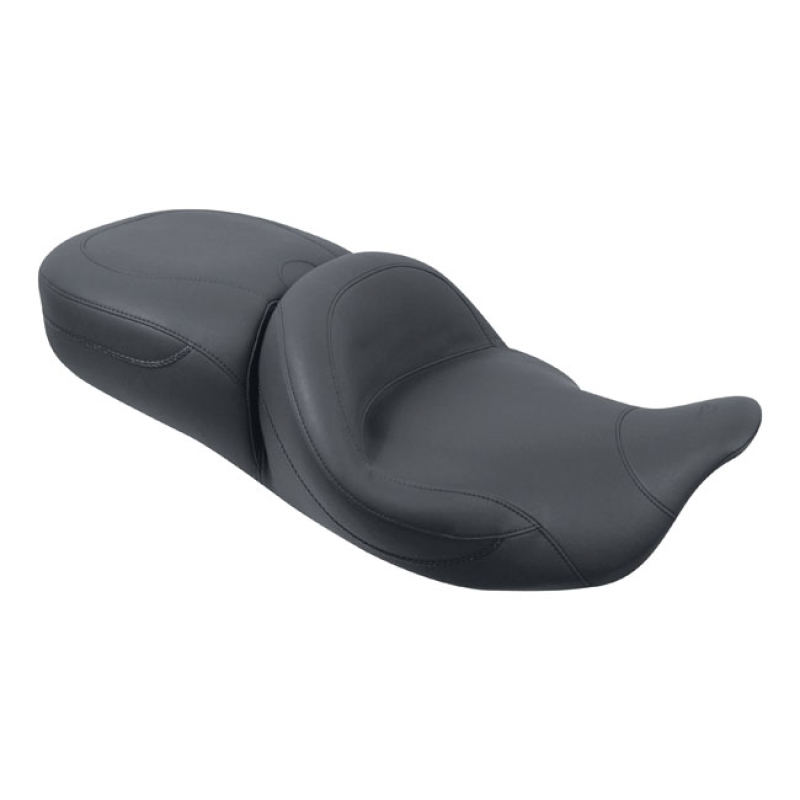 MUSTANG, SUPER TOURING SEAT. HEATED BLACK. FRONT WIDTH 19&quot;, REAR WIDTH 537065