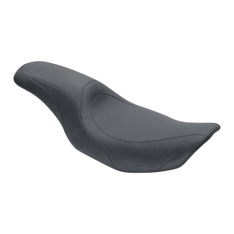MUSTANG, TRIPPER FASTBACK 2-UP ONE-PIECE SEAT BLACK. FRONT 12&quot; WIDE & 537074