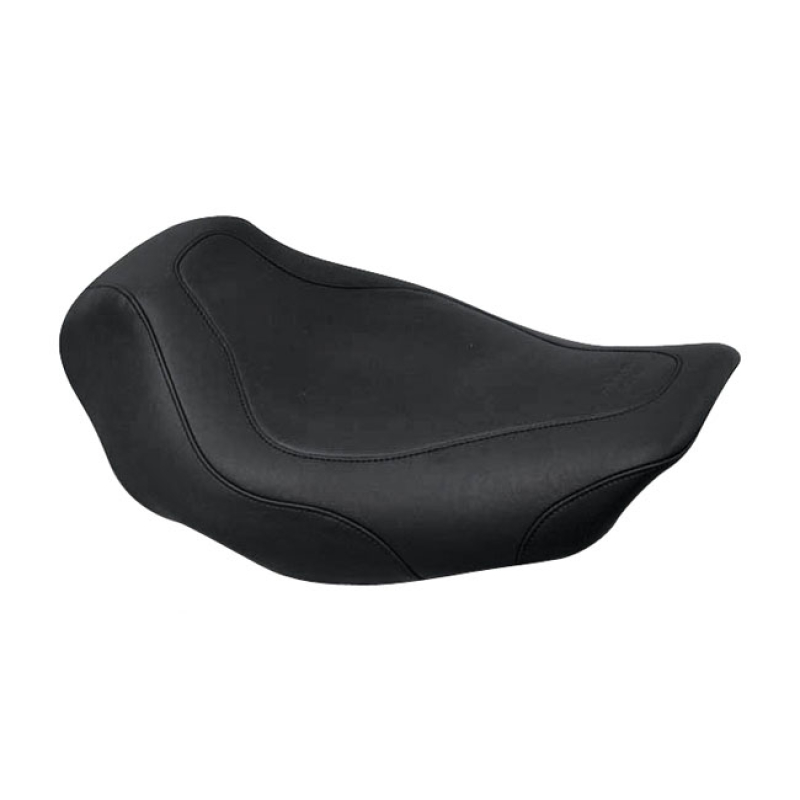 MUSTANG, TRIPPER SOLO SEAT BLACK. 11.5&quot; WIDE. STANDARD STYLE STITCH. 537076