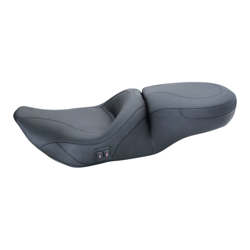 MUSTANG, STANDARD TOURING SEAT. HEATED BLACK. FRONT WIDTH 17&quot;, REAR WI 537087