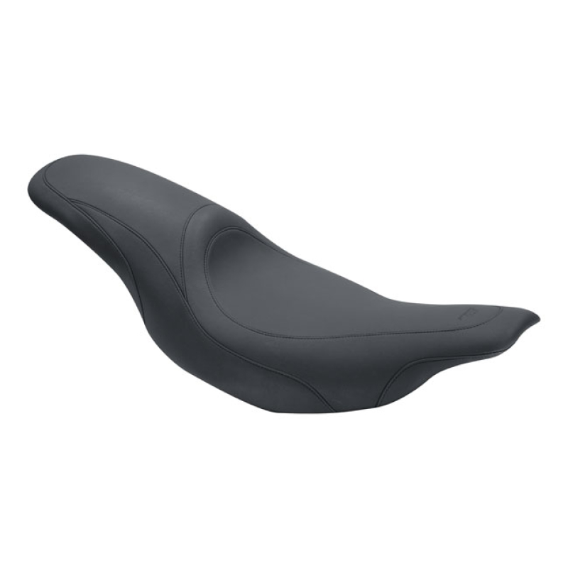 MUSTANG, TRIPPER FASTBACK 2-UP ONE-PIECE SEAT BLACK. FRONT 12&quot; WIDE & 537098