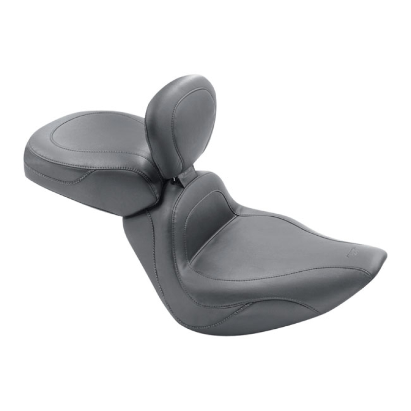 MUSTANG, TOURING SPORT PASSENGER SEAT. RECESSED PLAIN BLACK. 11&quot; WIDE. 537141
