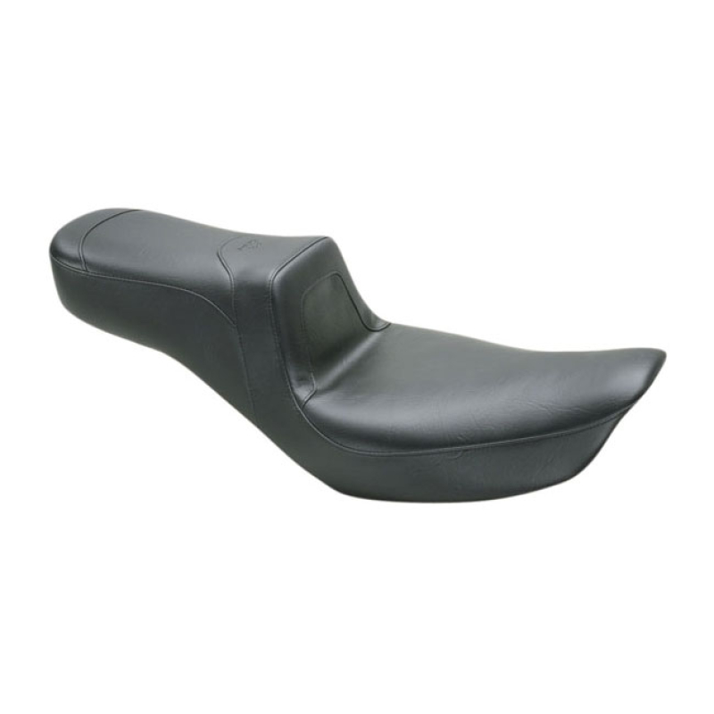 MUSTANG, CUSTOM SQUAREBACKÂÄ¢ 2-UP SEAT BLACK. FRONT WIDTH 13&quot; & REAR 537186