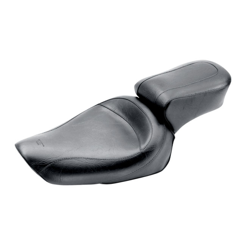 MUSTANG, STANDARD TOURING SEAT BLACK. FRONT 13.5&quot; WIDE, REAR 9&quot; WIDE. 537205