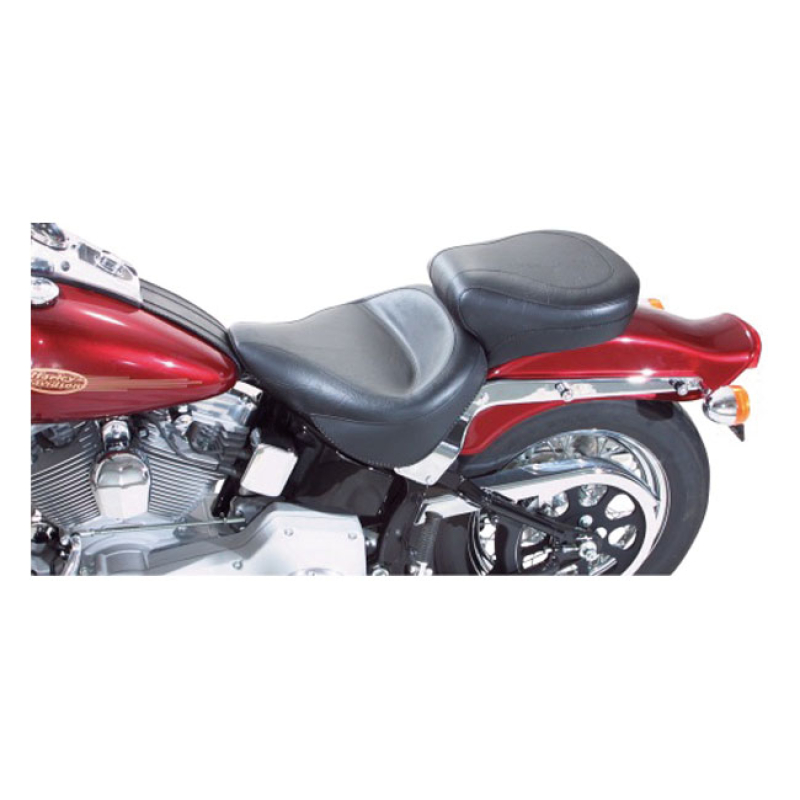 MUSTANG, WIDE TOURING SEAT BLACK. FRONT 14&quot; WIDE, REAR 8&quot; WIDE. STANDA 537241