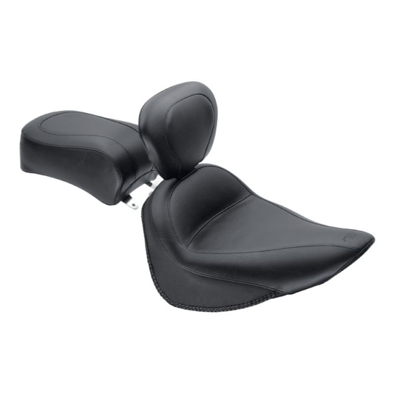 MUSTANG, TOURING PASSENGER SEAT. RECESSED PLAIN BLACK. 8&quot; WIDE. WITH R 537247