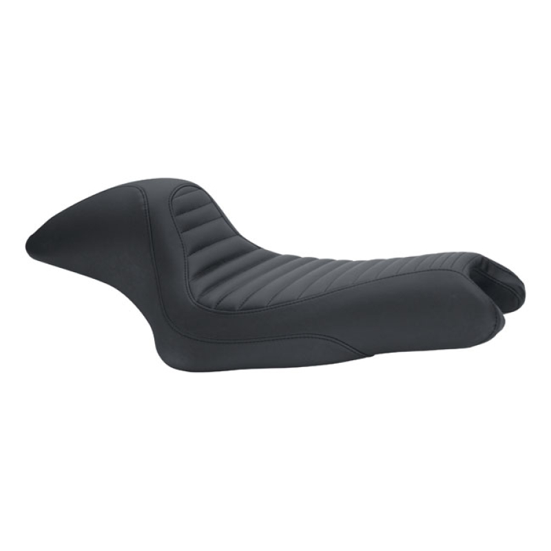 MUSTANG, CAFE SOLO SEAT BLACK. 11.5&quot; WIDE. TUCK 'ROLL STYLE UPHOLSTERY 537265
