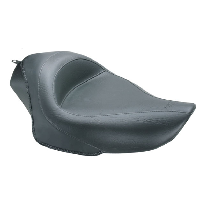 MUSTANG, STANDARD TOURING SOLO SEAT BLACK, 12.5 INCH WIDE 537277