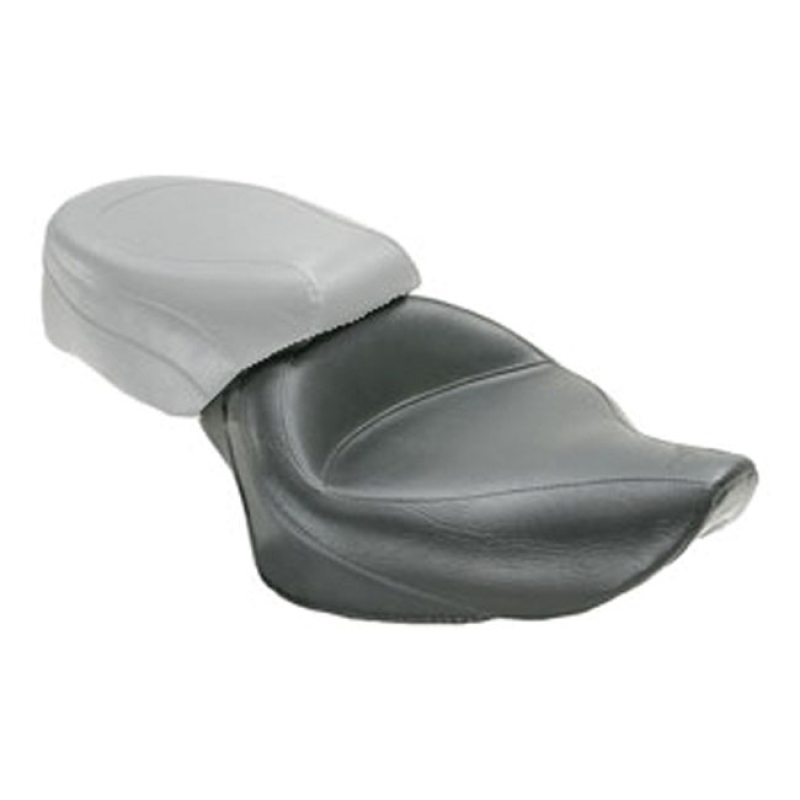 MUSTANG, WIDE TOURING SOLO SEAT BLACK, 14.5 INCH WIDE 537281