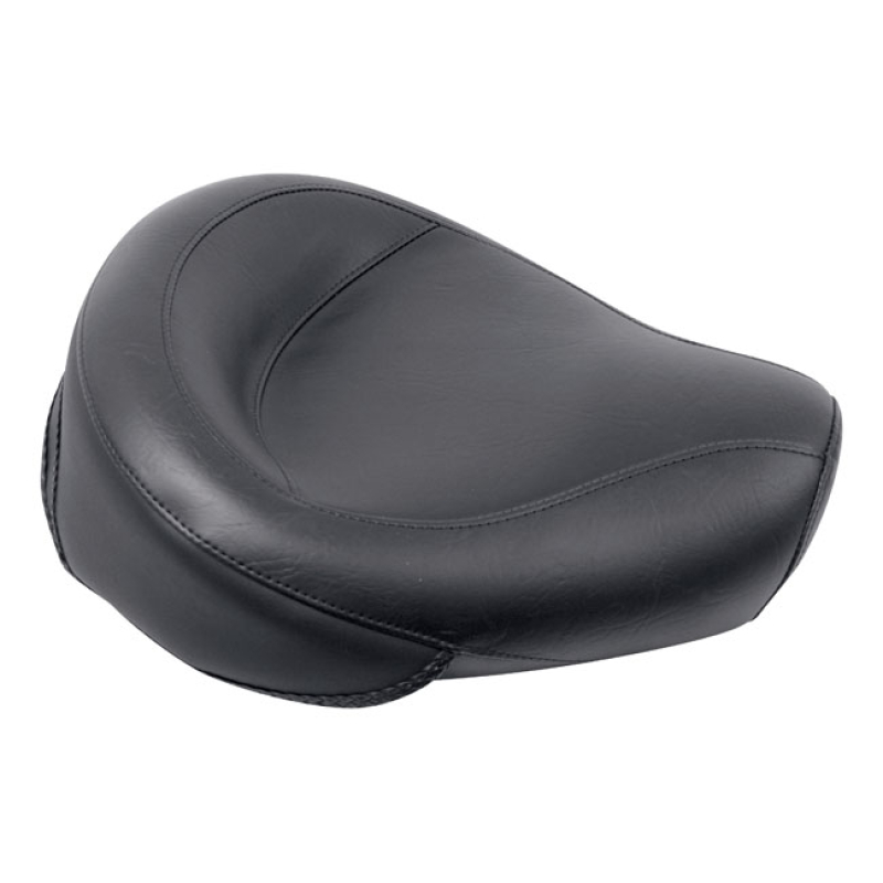 MUSTANG, WIDE TOURING SOLO SEAT BLACK. 15&quot; WIDE. 537300