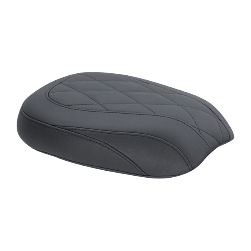 MUSTANG, WIDE TRIPPER PASSENGER SEAT BLACK. 9.5&quot; WIDE. DIAMOND STYLE S 537430