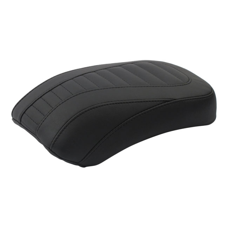 MUSTANG, STANDARD TRIPPER PASSENGER SEAT BLACK. 7.5&quot; WIDE. 'TUCK 'N RO 537461