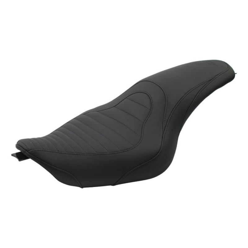 MUSTANG, TRIPPER FASTBACK 2-UP ONE-PIECE SEAT BLACK. FRONT 12&quot; WIDE & 537467