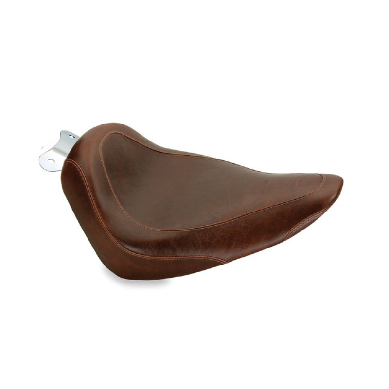 MUSTANG, WIDE TRIPPER SOLO SEAT DISTRESSED BROWN. 14&quot; WIDE. OEM STYLE 537474