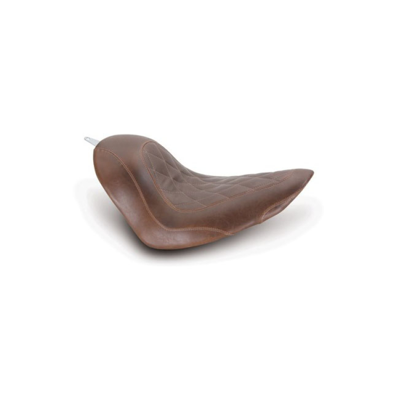 MUSTANG, STANDARD TRIPPER SOLO SEAT DISTRESSED BROWN. 10&quot; WIDE. DIAMON 537498