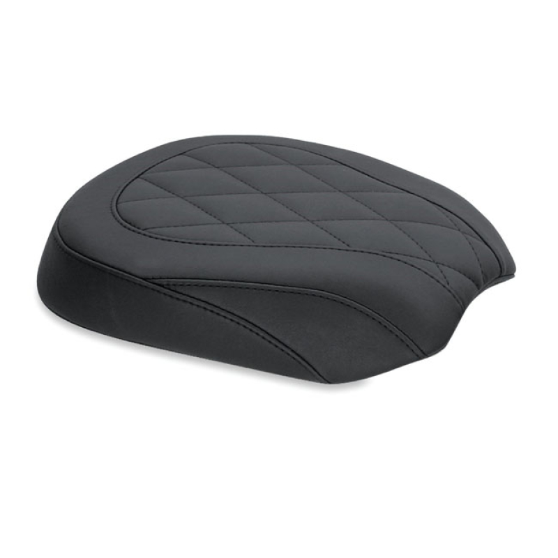 MUSTANG, WIDE TRIPPER PASSENGER SEAT BLACK. 10&quot; WIDE. DIAMOND STYLE ST 537509