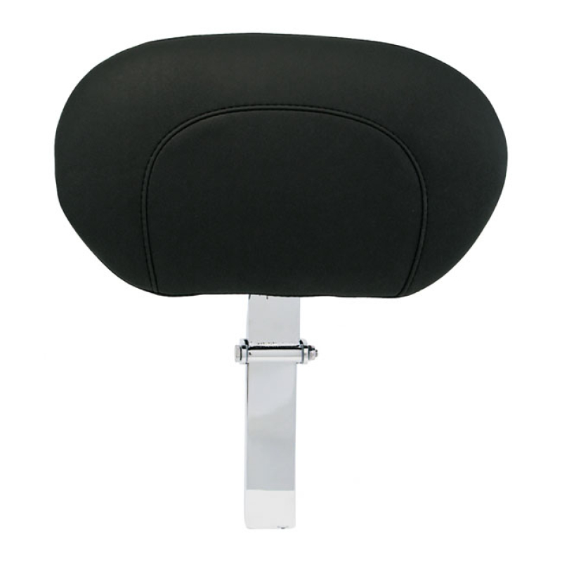MUSTANG, RIDER BACKREST KIT. SMOOTH BLACK. SMOOTH. STANDARD STITCH. PA 537512
