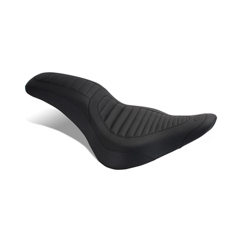 MUSTANG, TRIPPER FASTBACK 2-UP ONE-PIECE SEAT BLACK. FRONT 12&quot; WIDE & 537521
