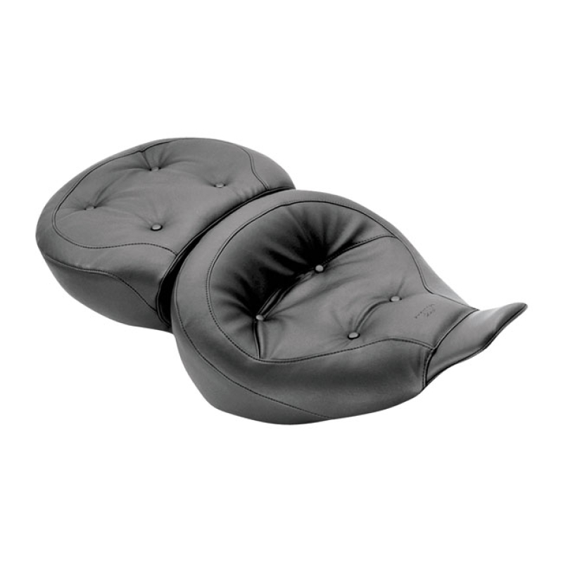 MUSTANG, REGAL WIDE TOURING SEAT BLACK. FRONT WIDTH 17&quot;, REAR WIDTH 16 537536