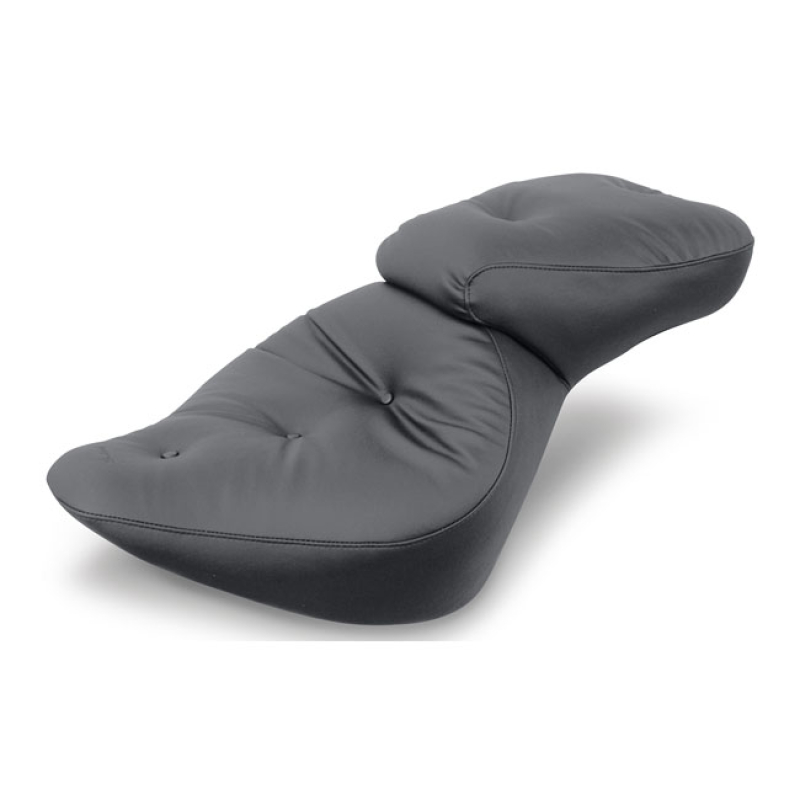 MUSTANG, REGAL WIDE TOURING SEAT BLACK. FRONT WIDTH 17.5&quot;, REAR WIDTH 537549