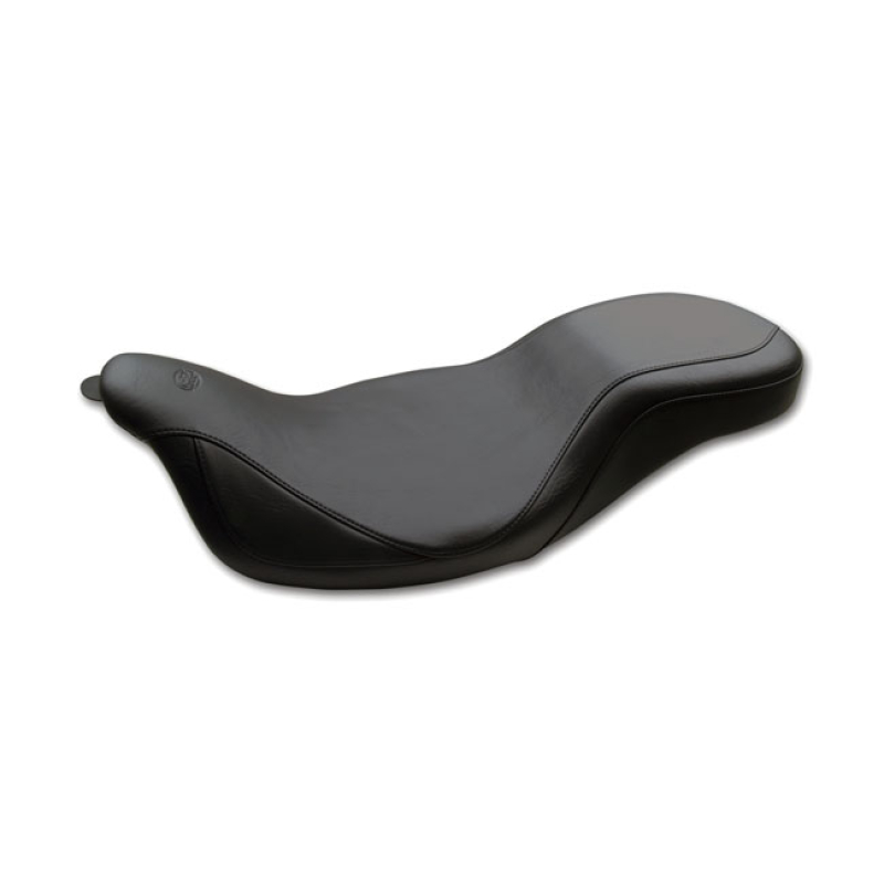 MUSTANG, SUPER TRIPPER SEAT. BLACK CLASSIC BLACK. 13.5&quot; FRONT WIDTH & 537606