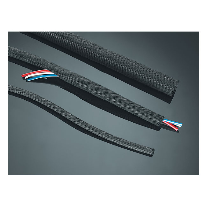 KURYAKYN, ROUNDIT WIRE LOOM, BLACK. 1/2&quot; DIAMETER 542332