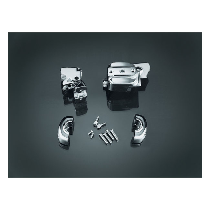 KURYAKYN, BRAKE & CLUTCH DRESS-UP KIT CHROME, SINGLE DISC MODELS 544318