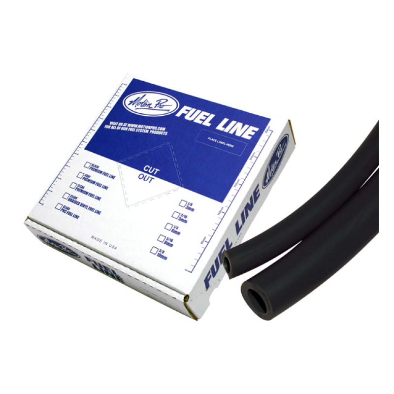MOTION PRO, PREMIUM FUEL LINE 3/16&quot; BLACK 547142