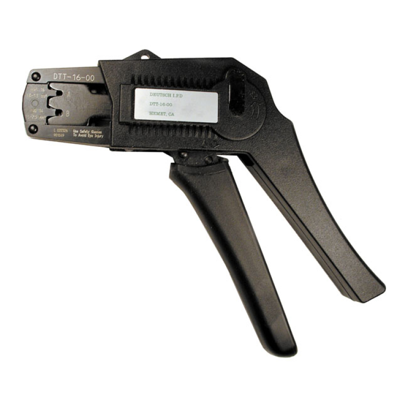 NAMZ, DEUTSCH RATCHETING CRIMP TOOL USED TO CRIMP STAMPED DEUTSCH TERM 548170