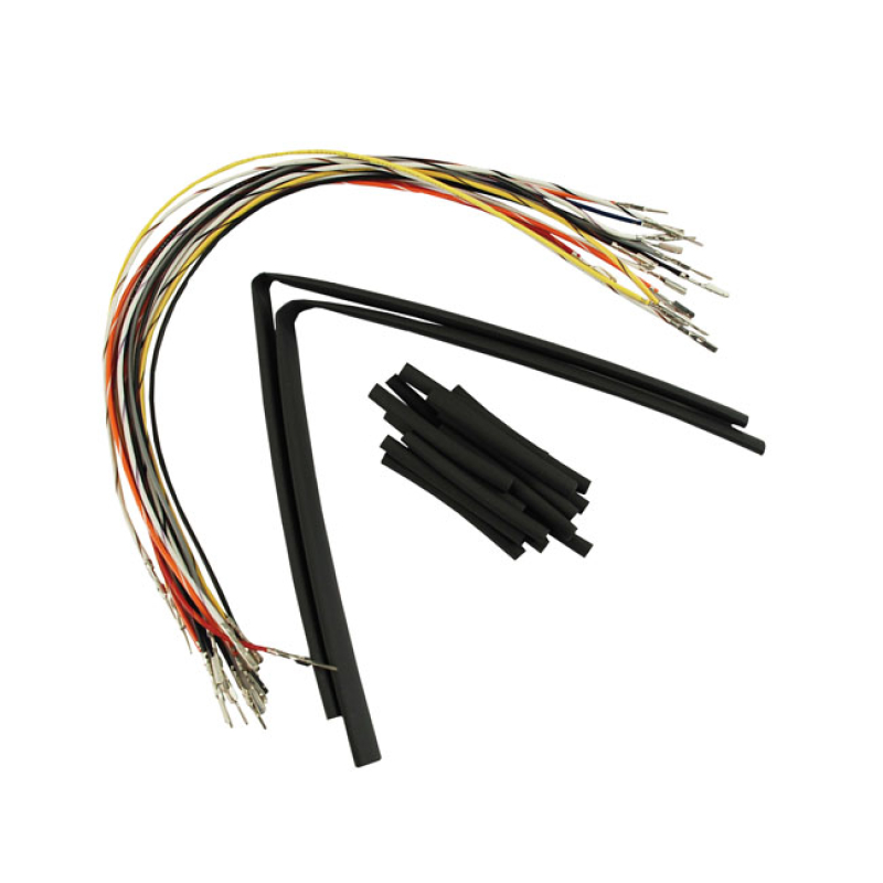 NAMZ, HANDLEBAR WIRING EXTENSION KIT. +15&quot; INCL. 6 RIGHT & 8 LEFT WIRE 548233
