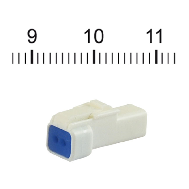 NAMZ, JST MINI CONNECTOR. WHITE, PLUG, 2-PIN 548269