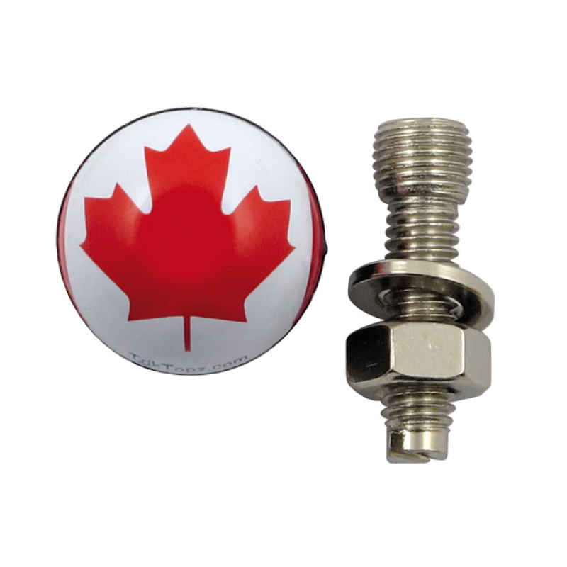 TRIK TOPZ LICENSE PLATE MOUNTS CANADIAN FLAG LICENSE PLATE MOUNTS FOR 555988