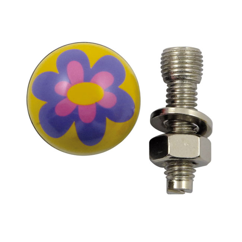 TRIK TOPZ LICENSE PLATE MOUNTS FLOWER PURPLE LICENSE PLATE MOUNTS FOR 555997