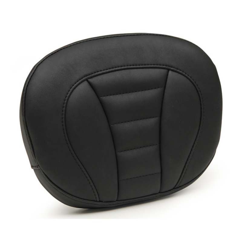 MUSTANG, SISSY BAR BACK PAD. BLACK. DELUXE BLACK. DELUXE STITCH PATTER 558715