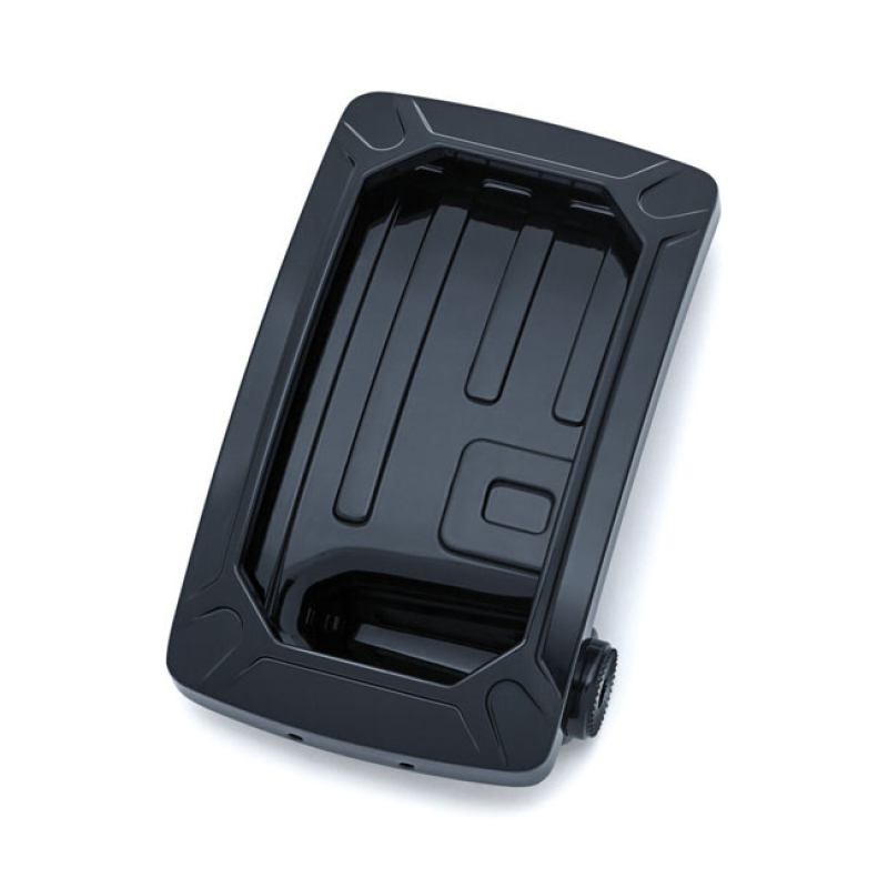 KURYAKYN, NOVA CURVED LICENSE PLATE HOLDER, VERTICAL SIDE MOUNT, GLOSS 558987