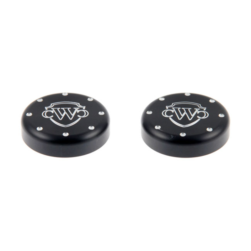 CULT-WERK, 2-PIECE FORK TUBE CAP BOLT COVER KIT. L 559338