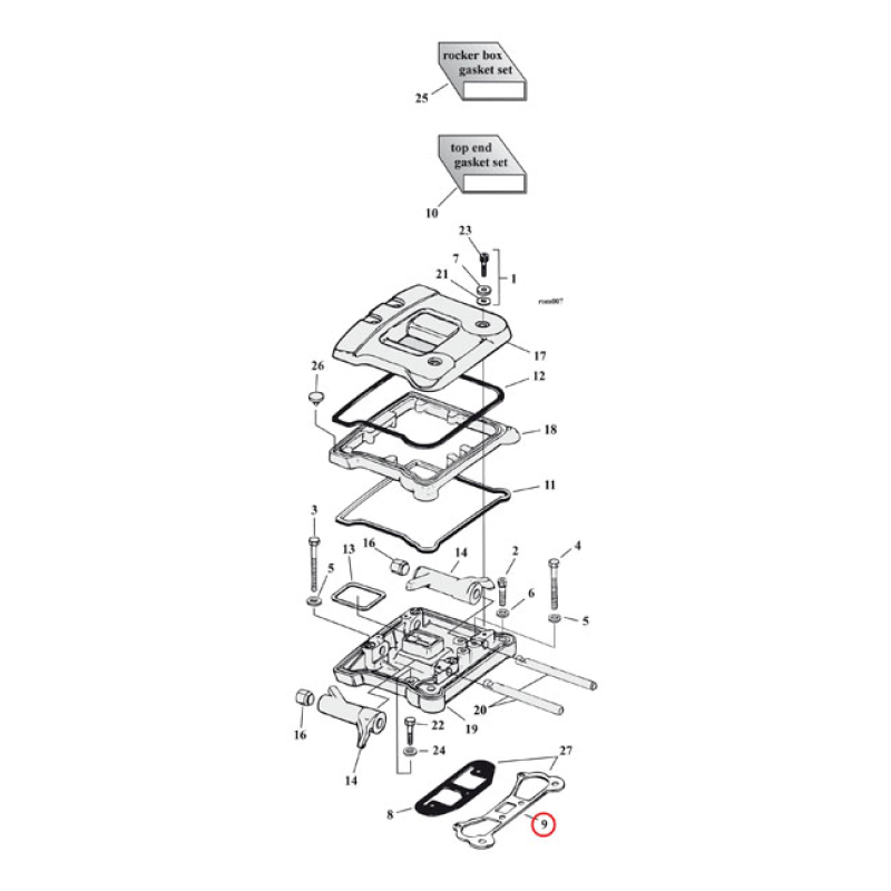 COMETIC GASKETS, RCKR CVR LEFT, FIBER 561238