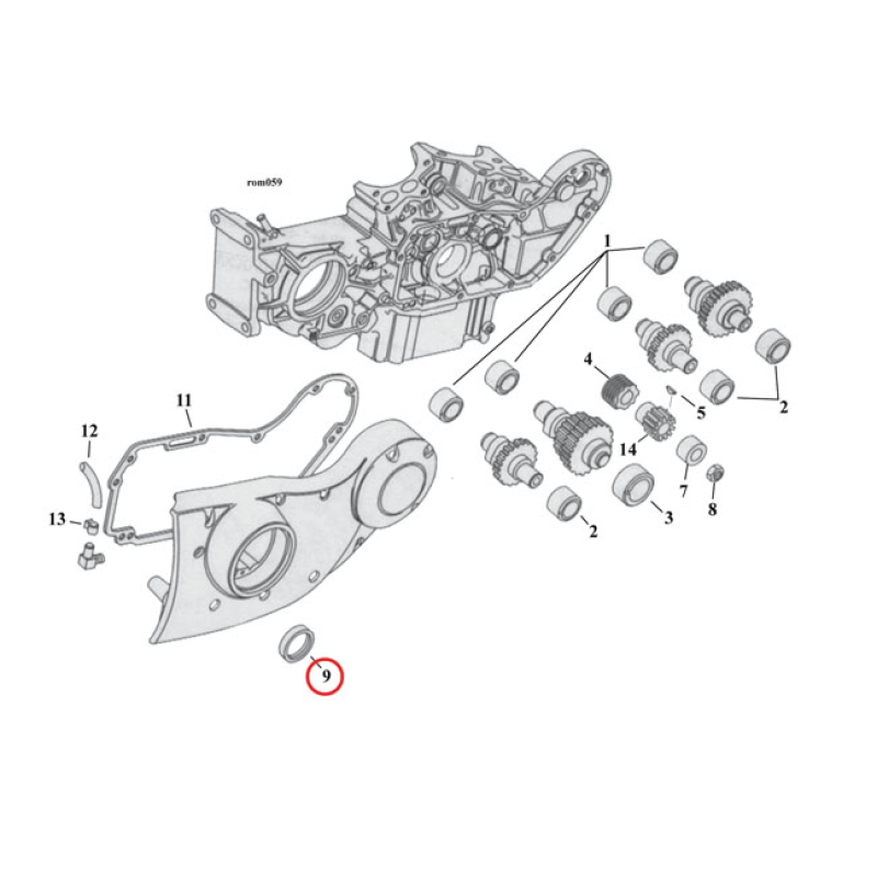 COMETIC SEALS, CAMSHAFT 561286