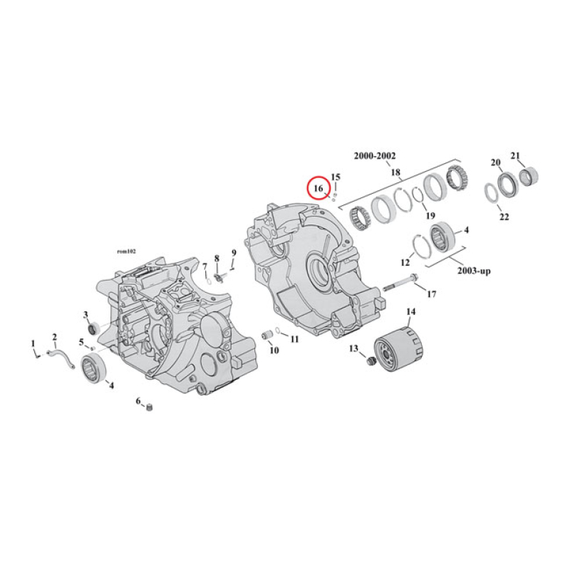COMETIC, O-RING CYLINDER HEAD & BASE STUD. VITON HEAT RESISTANT RUBBER 561300