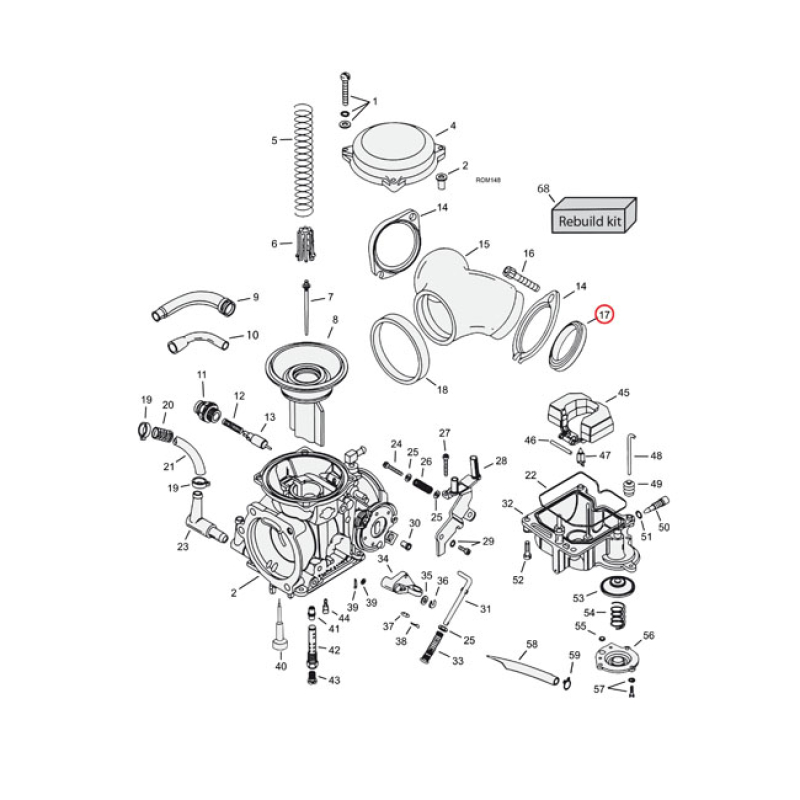 COMETIC, MANIFOLD INTAKE SEALS USED BETWEEN MANIFOLD AND CYLINDER HEAD 561306