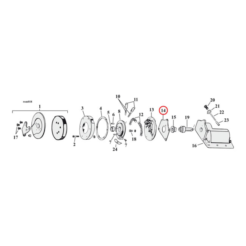 COMETIC GASKET, TRANS. SHIFT ADAP. PLATE 561394