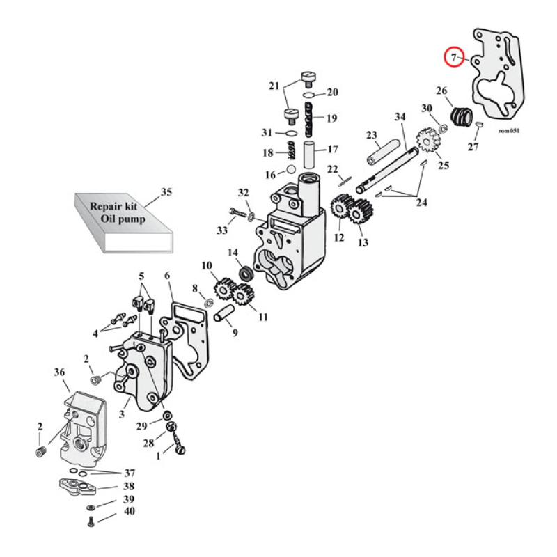 COMETIC, OIL PUMP BODY TO CASE GASKETS. FIBER .010&quot; RUBBERIZED FIBER. 561414