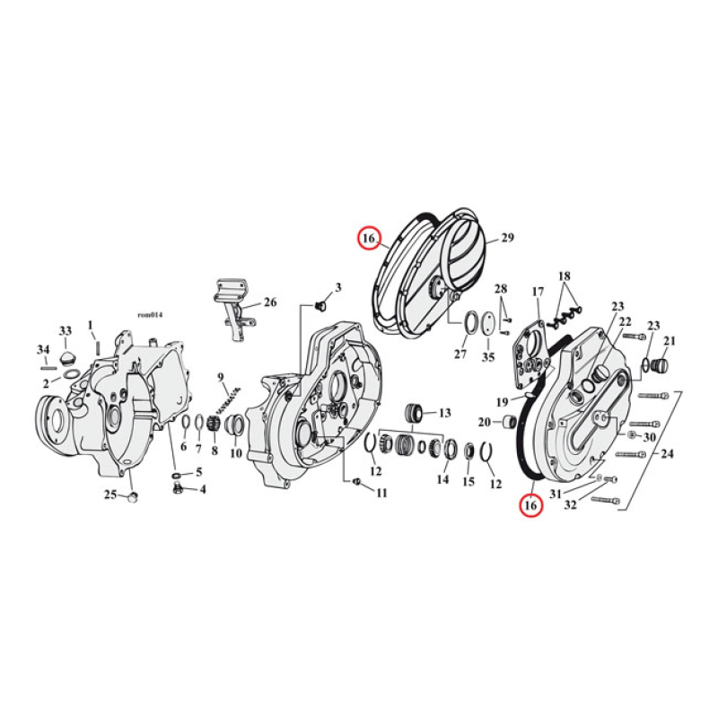 COMETIC, GASKET PRIMARY COVER. .060&quot; AFM .060&quot; AFM (ALUMINUM FOAMET MA 561456