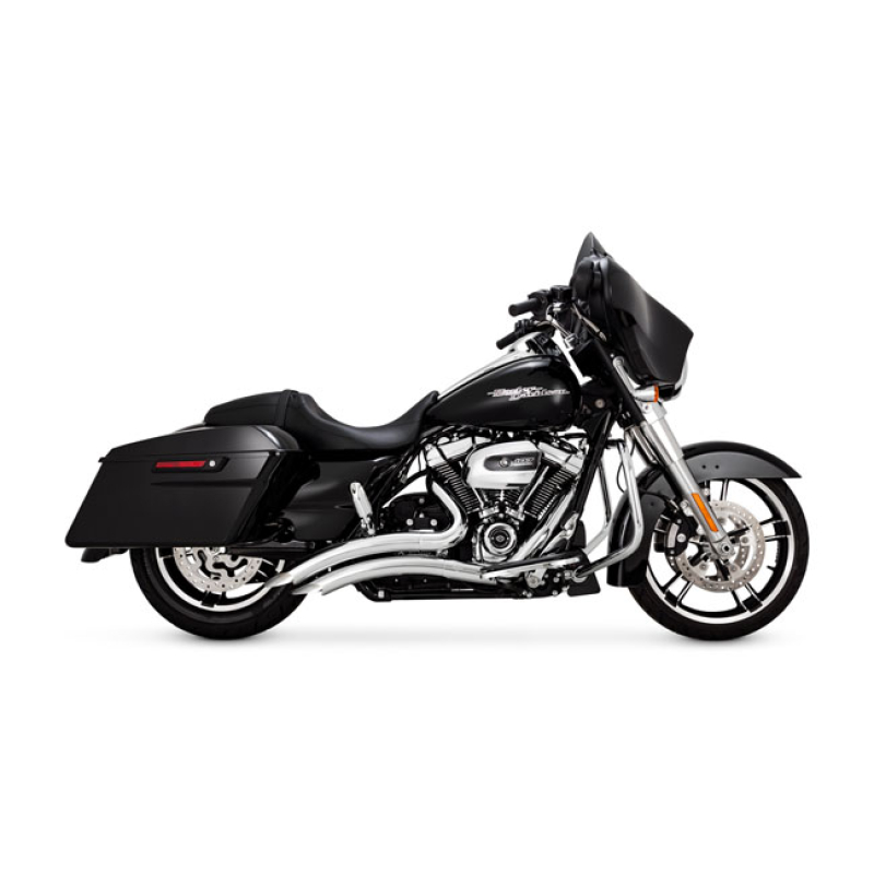 VANCE & HINES, 2-1/2&quot; BIG RADIUS 2-2 EXHAUST. CHROME 562563