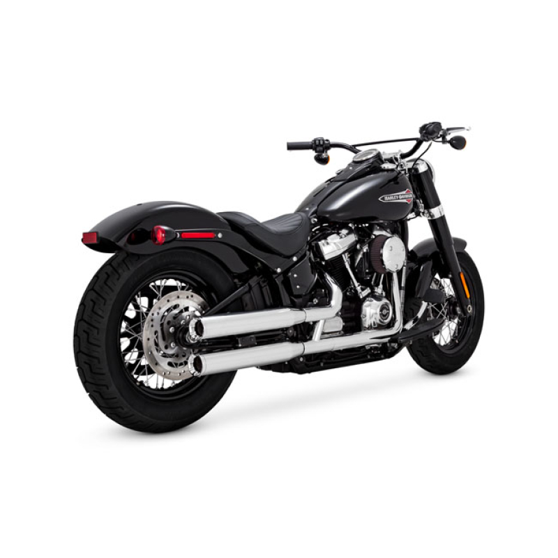 V&H ELIMINATOR 300 SLIP-ONS CHROME 562913